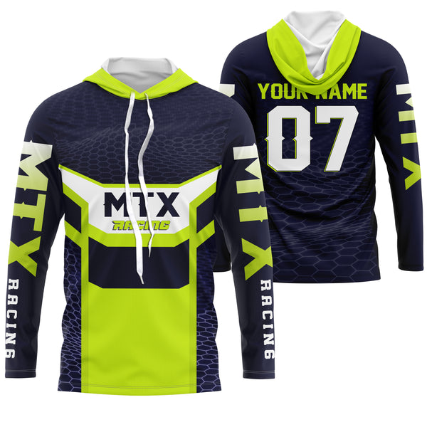 MTX Racing Jersey UPF30+ Personalized Motocross Riders Dirt Bike Shirt Off-road Motorcycle Jersey| NMS664