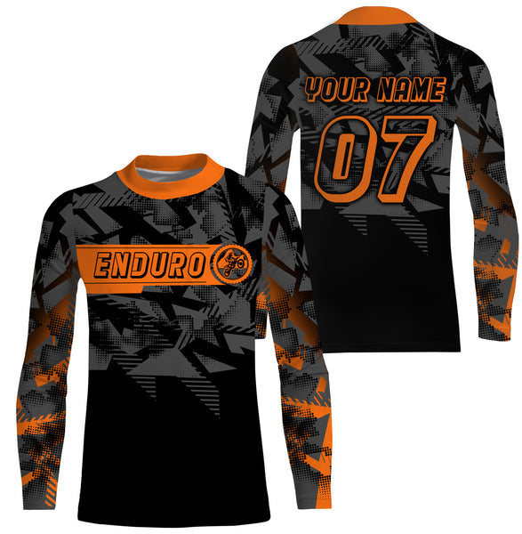 Personalized Enduro Jersey UPF30+ Enduro Dirt Bike Racing Extreme Off-road Motocross Adult&Kid Riders| NMS699