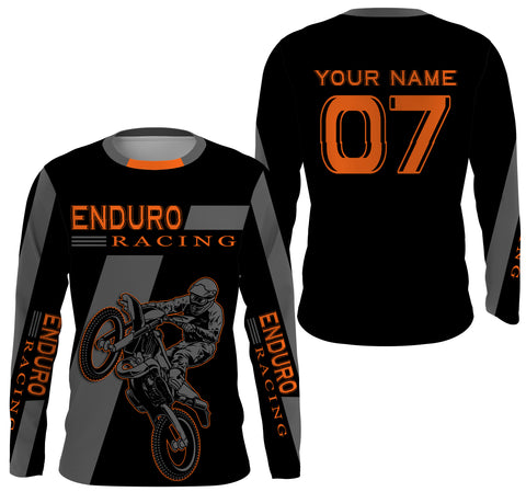 Enduro Racing Jersey UPF30+ Personalized Off-road Motocross Adult&Kid Extreme Dirt Bike Racing| NMS696