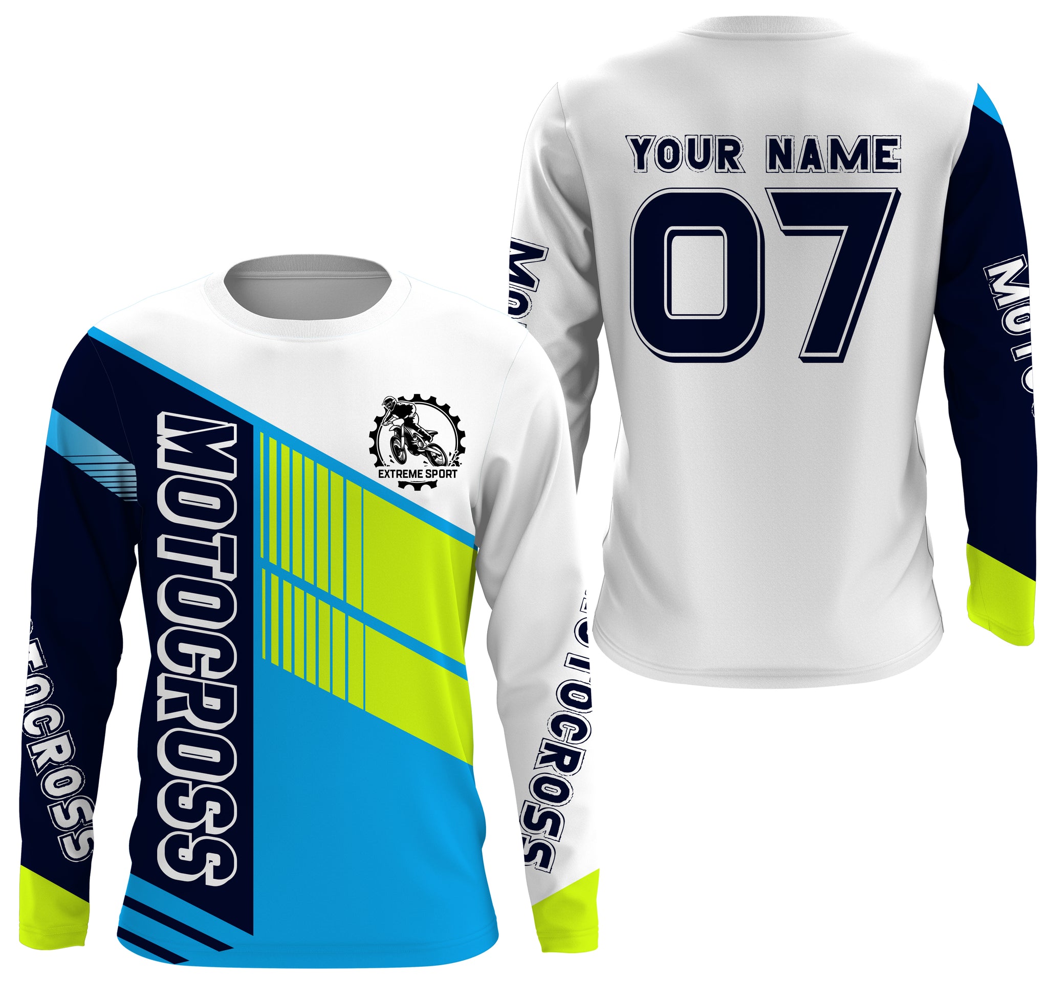 Custom Motocross Jersey UPF30+ Extreme Dirt Bike MX Racing Adult&Kid Off-Road Motorcycle Shirt| NMS773