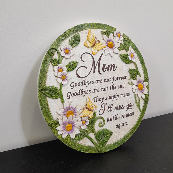 Mom Memorial Stone, Sympathy Gift for Loss of Mom, Memory Garden Stone for Mom, Loss of Mother TNS2