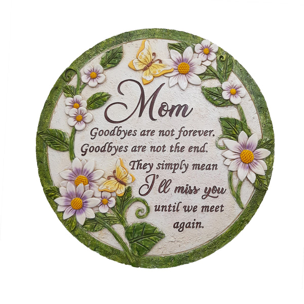 Mom Memorial Stone, Sympathy Gift for Loss of Mom, Memory Garden Stone for Mom, Loss of Mother TNS2