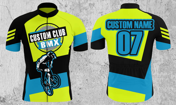 Custom BMX Cycling Jersey Mens Long&Short Sleeve Bicycle Motocross Racing Road&Moutain Biking Team Club| NMS788