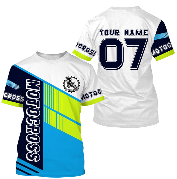 Custom Motocross Jersey UPF30+ Extreme Dirt Bike MX Racing Adult&Kid Off-Road Motorcycle Shirt| NMS773