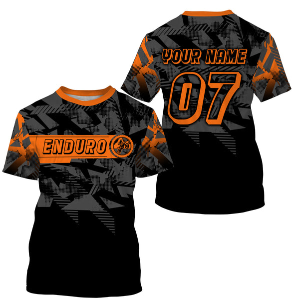 Personalized Enduro Jersey UPF30+ Enduro Dirt Bike Racing Extreme Off-road Motocross Adult&Kid Riders| NMS699