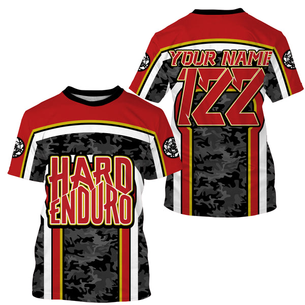 Hard Enduro Personalized Jersey UPF30+ Extreme Off-road Dirt Bike Racing Adult&Kid Terrain Race Shirt| NMS703