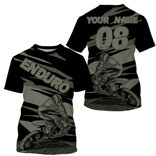 Enduro Jersey Personalized UPF30+ Motocross Racing Shirt Adult&Kid Extreme Dirt Bike Off-road Riders| NMS693