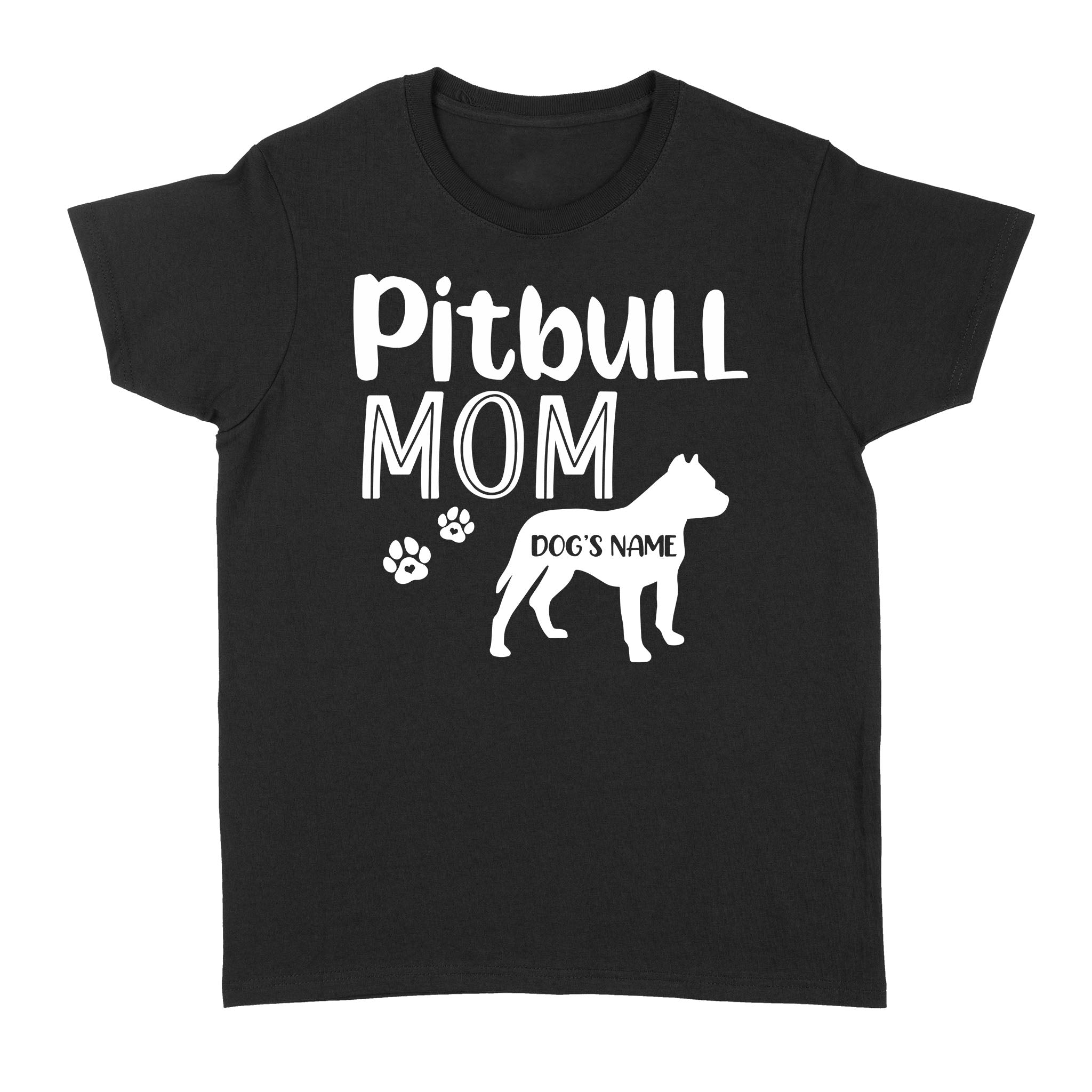 Happy mothers day dog mom pitbull mom t shirt personalized gift A224