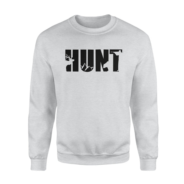 Hunting shirts Crew Neck Sweatshirt, bow hunting, rifle hunting, archery Shirts For Men Women - NQS1286