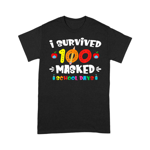 I Survived 100 days of school shirt for Adult, Kid Teacher gift for 100 days of school - FSD1358D06