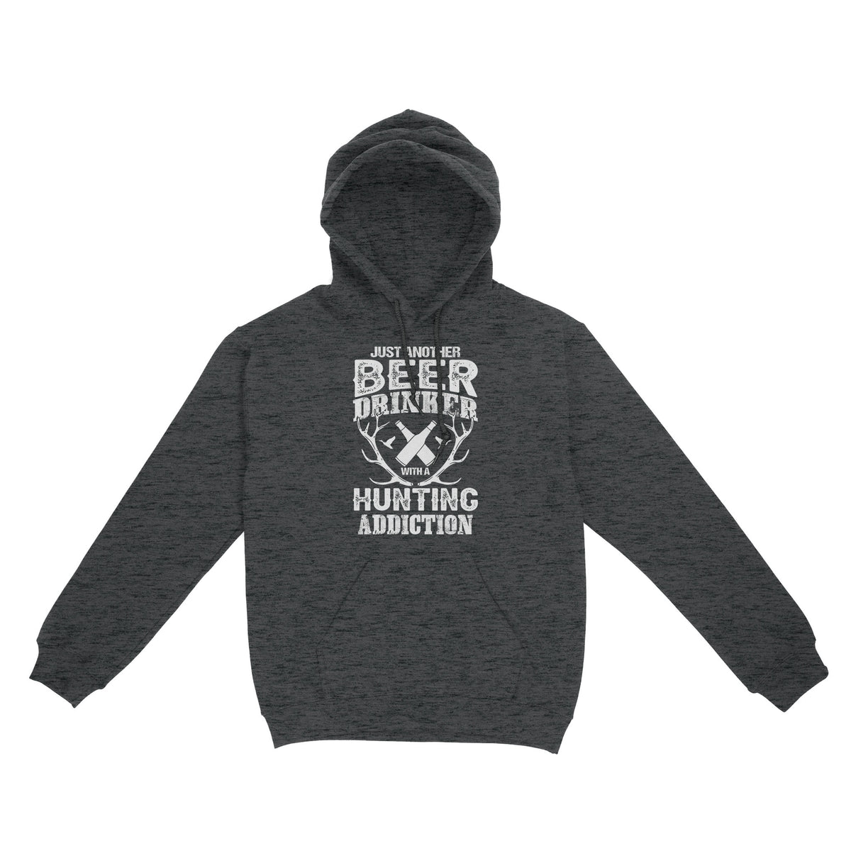 Just another beer drinker with a hunting addiction hunting gift for men Hoodie