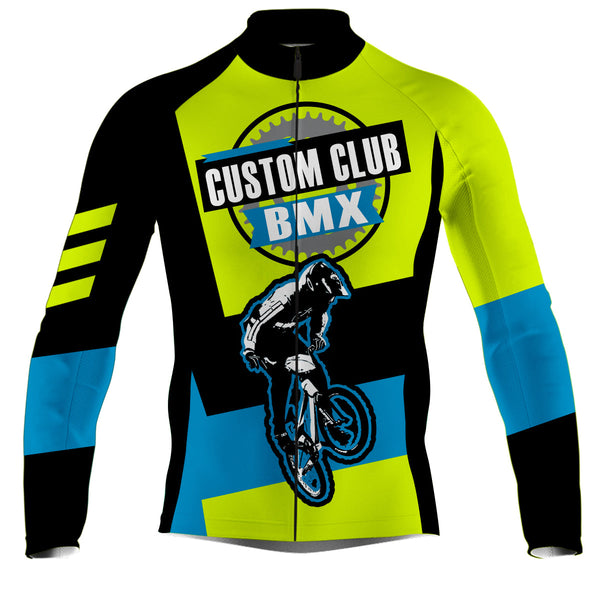 Custom BMX Cycling Jersey Mens Long&Short Sleeve Bicycle Motocross Racing Road&Moutain Biking Team Club| NMS788