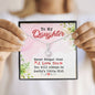 To my daughter Alluring beauty necklace - Gift from Dad for birthday, Christmas