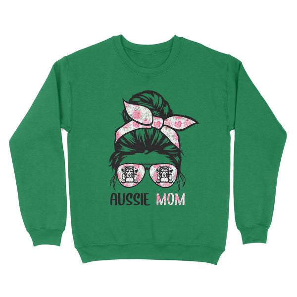 Dog mom mother's day aussie mom sweatshirt A232