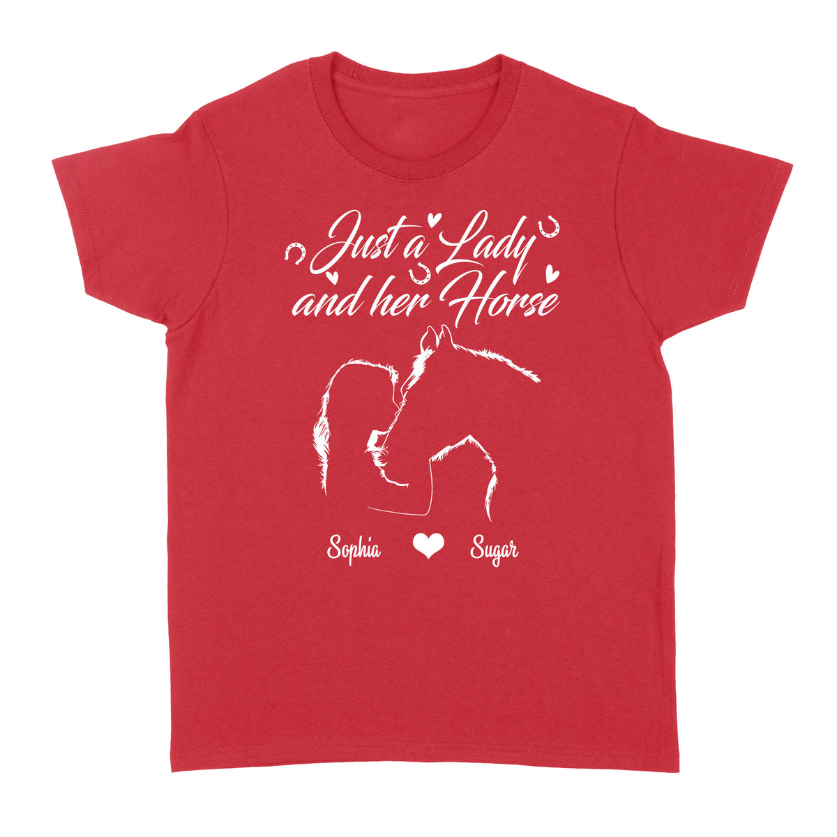 Personalized Gift For Horse Lover, Girl Love Horse Shirt For Women D02 NQS3156 Women's T-shirt