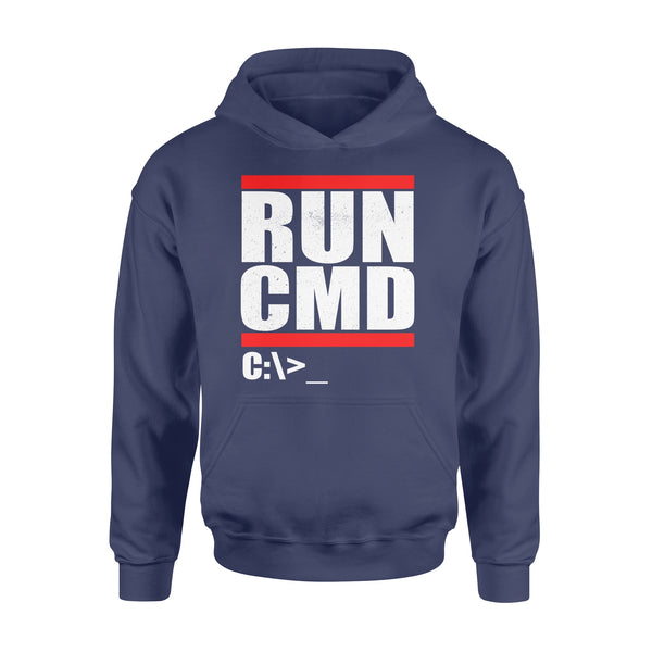 Run CMD  Computer Nerd - Standard Hoodie