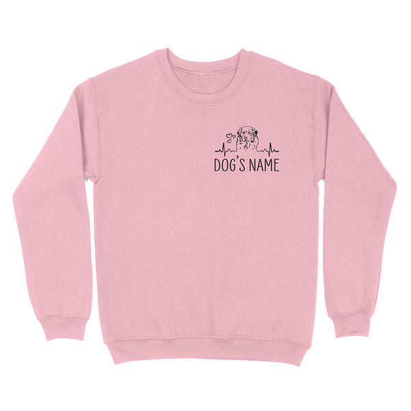 Dog mom mother's day aussie mom sweatshirt personalized gift A230