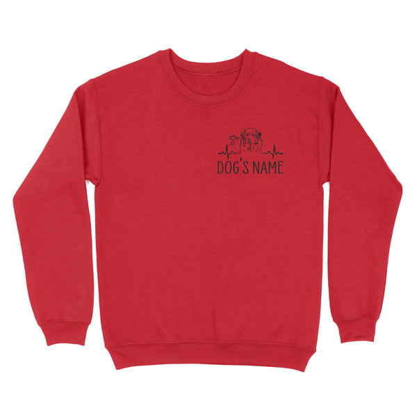 Dog mom mother's day aussie mom sweatshirt personalized gift A230