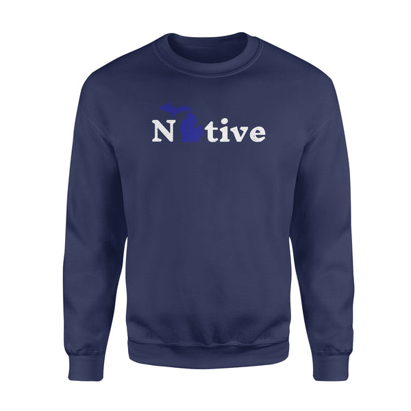 Michigan Native - Standard Crew Neck Sweatshirt