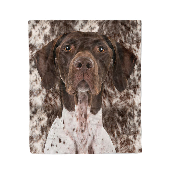 German shorthaired pointer hunting dog blanket - FSD1184