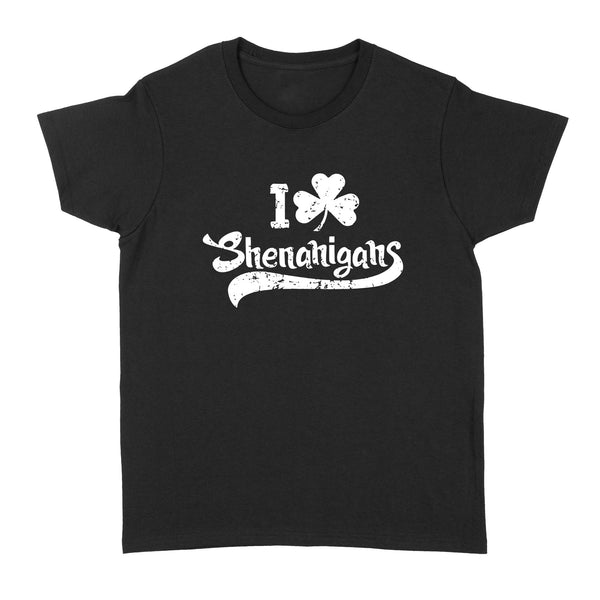 Clover Shenanigans Funny Irish Clover St Saint Patricks Day - Standard Women's T-shirt