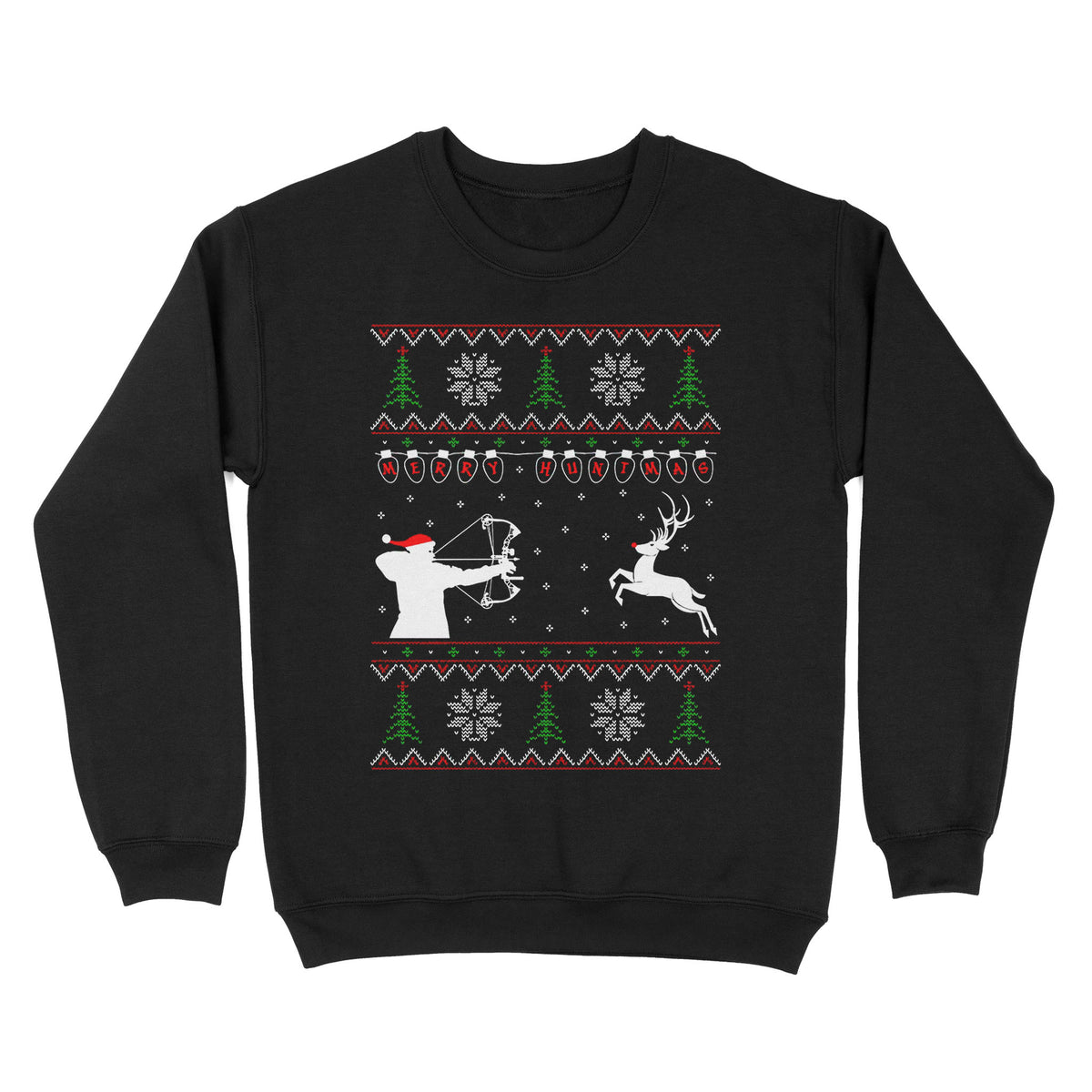 Merry Huntmas Deer hunting Christmas gifts sweater Sweatshirt - FSD3524 D02