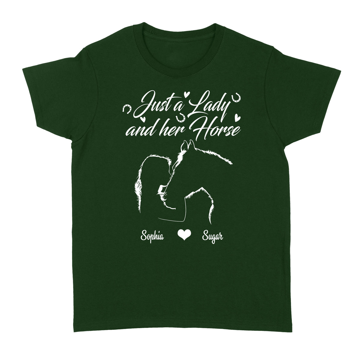 Personalized Gift For Horse Lover, Girl Love Horse Shirt For Women D02 NQS3156 Women's T-shirt