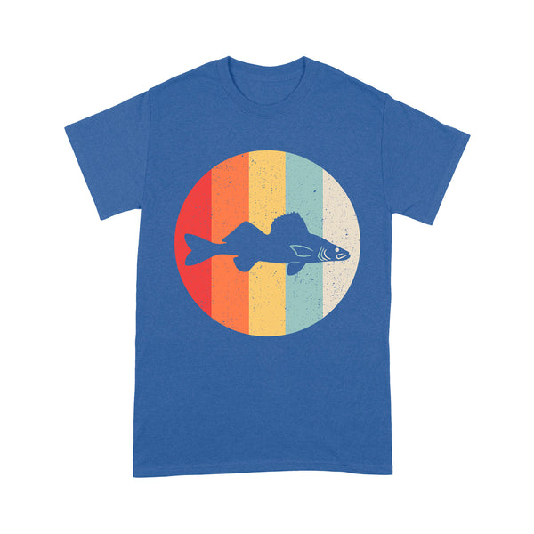 Retro Vintage Walleye Fishing T shirt - FSD2948 D02