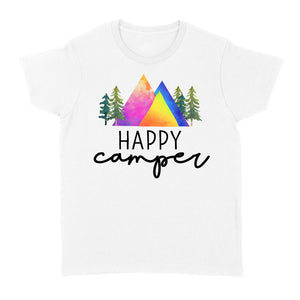 Happy Camper Shirt Camping T-shirt for Women - FSD1462D06