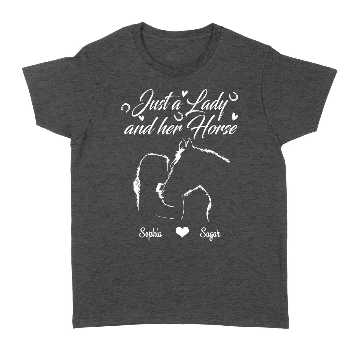 Personalized Gift For Horse Lover, Girl Love Horse Shirt For Women D02 NQS3156 Women's T-shirt
