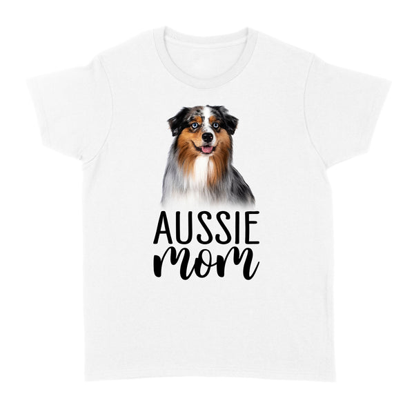 Happy mothers day dog mom aussie mom t shirt personalized gift A228