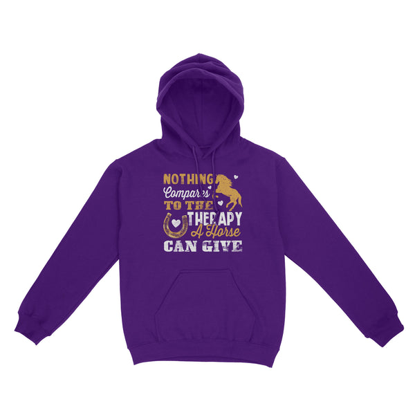 Nothing Compares To The Therapy A Horse Can Give D02 NQS2931 Standard Hoodie