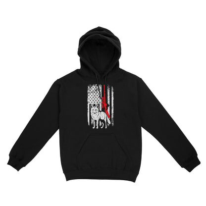Coyote Hunting American Flag Shirts Predator Coyote Hunter Hoodie - FSD3053 D02