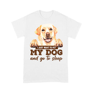 Funny Dog Lover T-shirt for Lab Lover| Labrador Retriever T-shirt - Dog Dad Shirt, Dog Lover Tee| JTSD157 A02M04