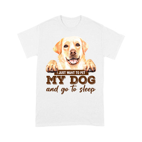 Funny Dog Lover T-shirt for Lab Lover| Labrador Retriever T-shirt - Dog Dad Shirt, Dog Lover Tee| JTSD157 A02M04