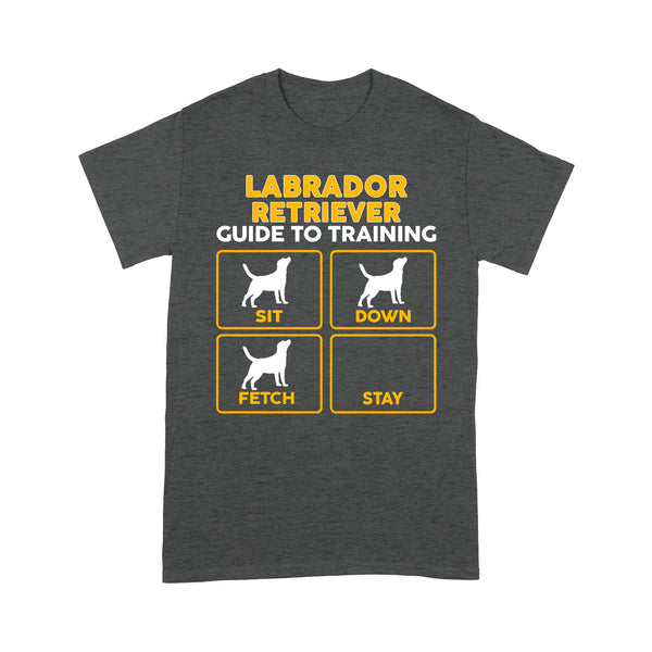 Labrador Retriever Standard T-Shirt | Funny Guide to Training dog - FSD2399D08