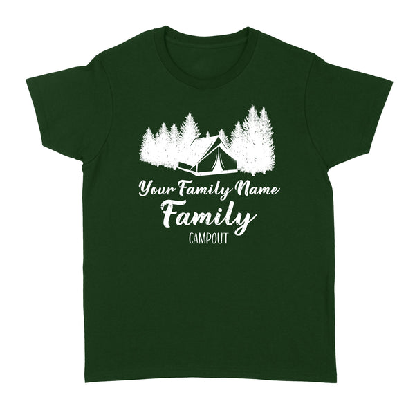 Family Camping Trip shirt, personalized family shirt NQSD68  - Standard Women's T-shirt