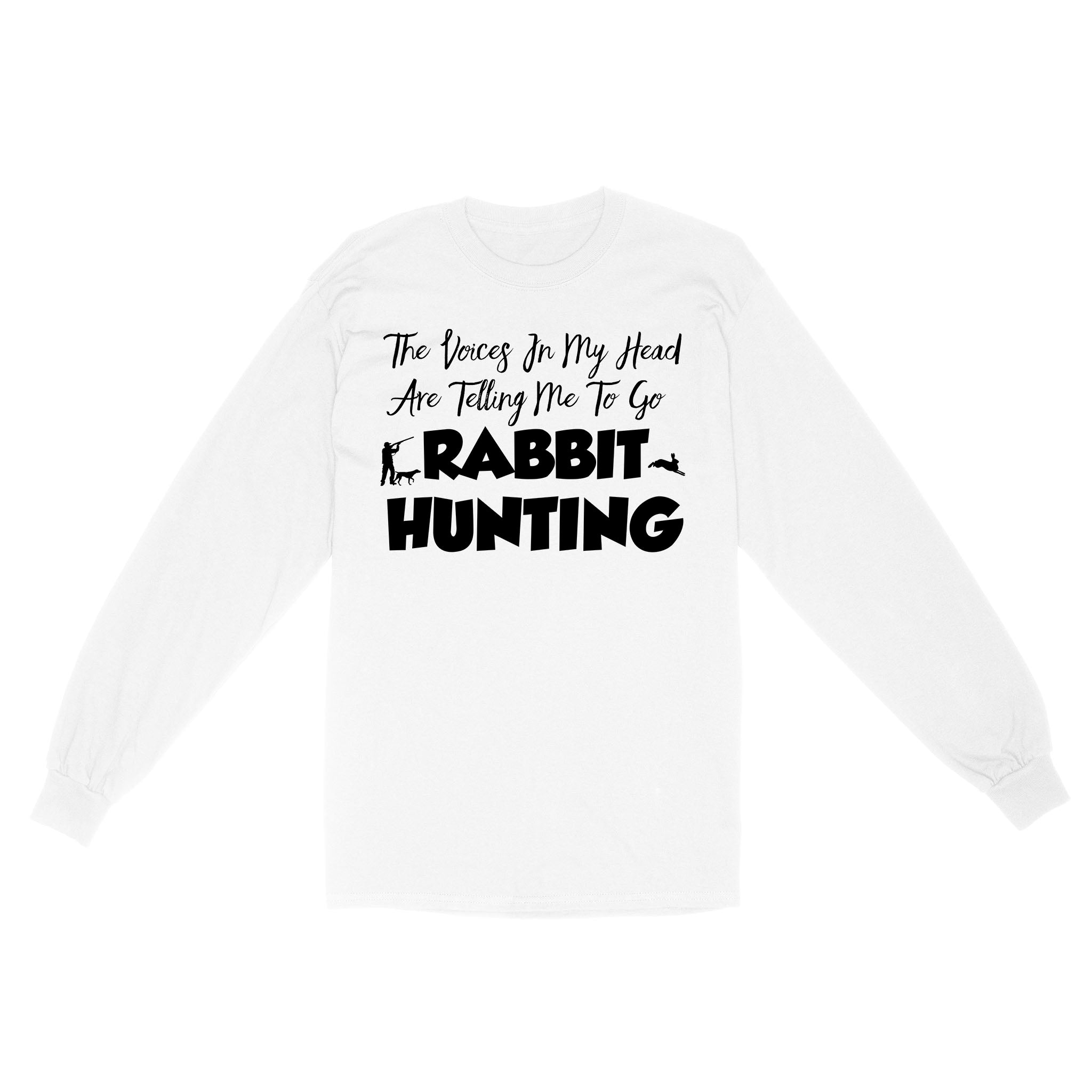 Funny shirt for Rabbit Hunter, Hunting gift ideas - Long sleeve FSD3815 D01