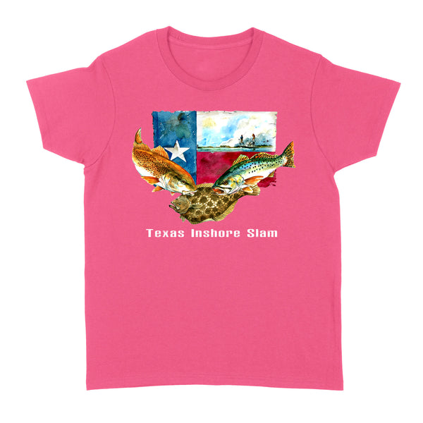 Texas Inshore Slam fishing - Standard Women's T-shirt I01D05