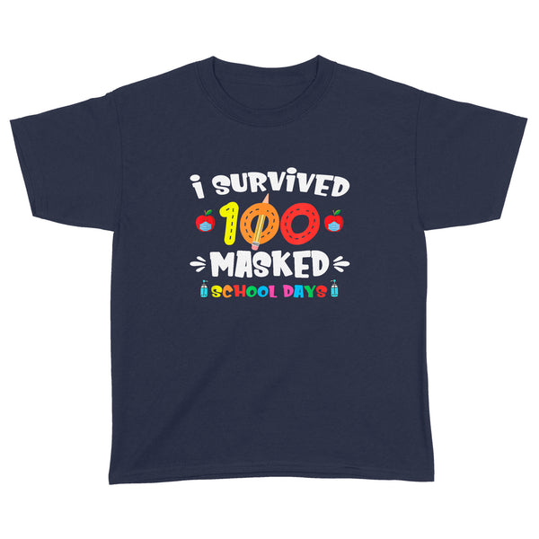 I Survived 100 days of school shirt for Adult and Kid gift for 100 days of school - FSD1358D06