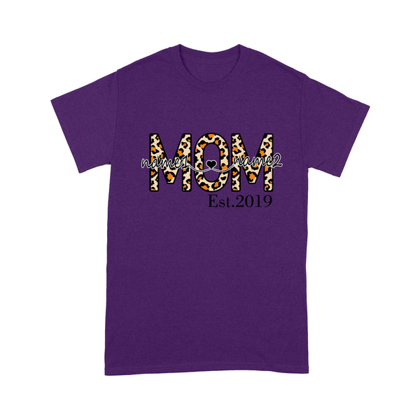 Custom kid name Mom Est shirt, Mother's day Shirt, Mother's Day Gift For Mom, Mother's Day Gift D05 NQS1594 - Standard T-shirt