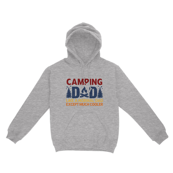Camping Dad Camper Father Camping Dad Vintage T-Shirt | Camping Dad Like A Normal Dad But Cooler NS82 Myfihu