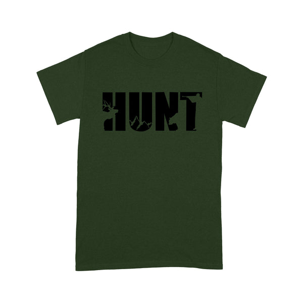 Hunting T- shirt, bow hunting, rifle hunting, archery Shirts For Men Women - NQS1286